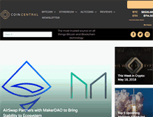 Tablet Screenshot of coincentral.com